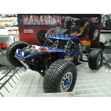 AUTOMODELO ELÉTRICO COMPLETO MARAUDER DERSERT BUGGY 1/10 RTR 4WD COM LED BATERIA LIPO E CARREGADOR FS RACING 53910